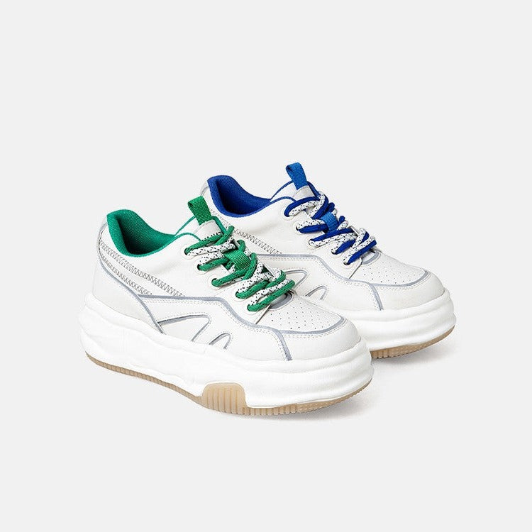 Lace-up Front Skate Sneakers Newgew
