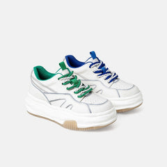 Lace-up Front Skate Sneakers Newgew