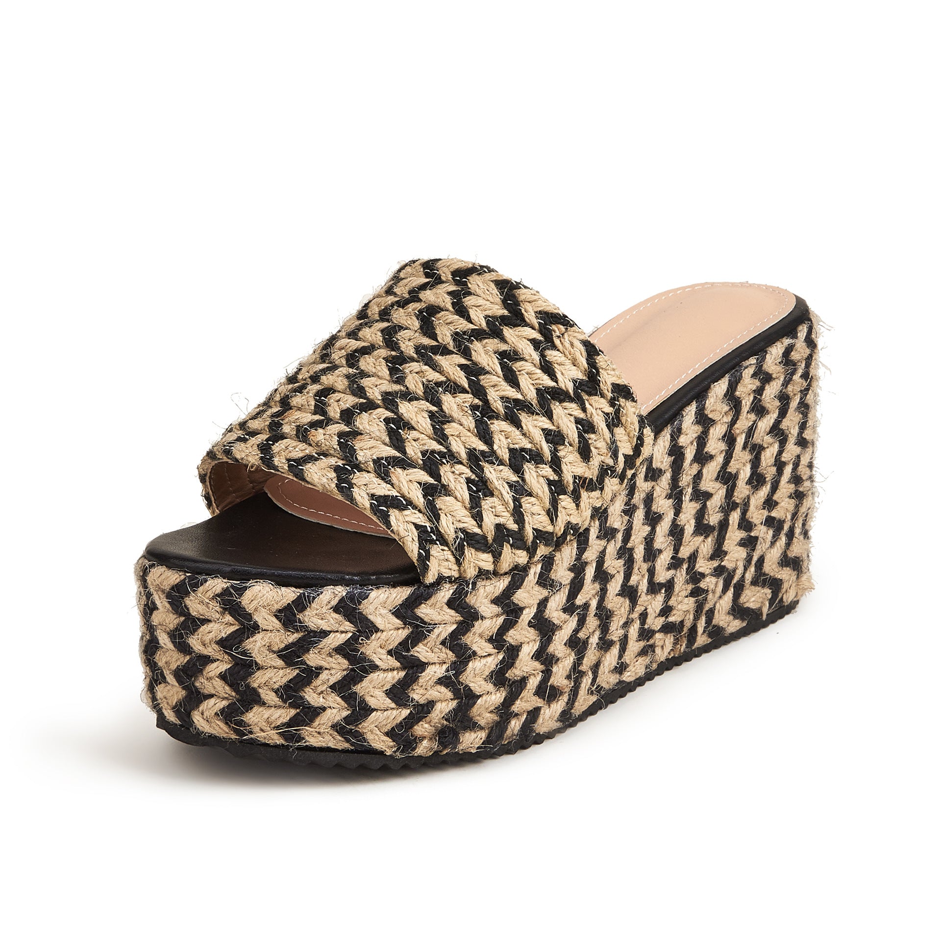 Woven Wedge Sandals Newgew