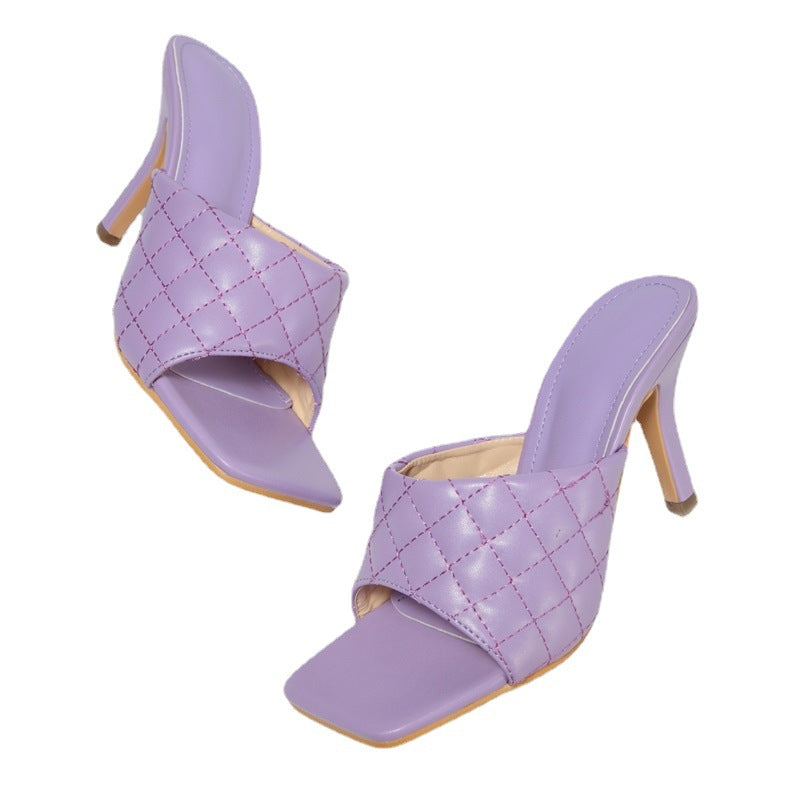 All-Match Heeled Sandals Newgew
