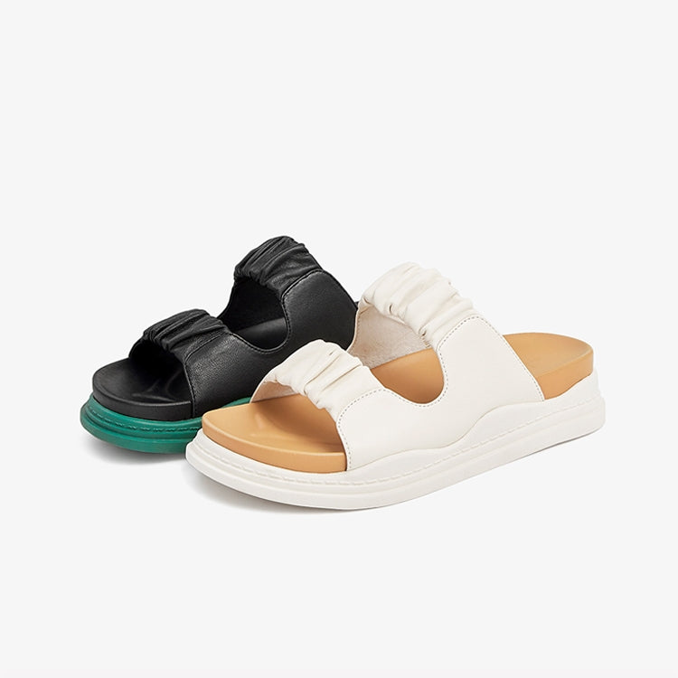 Tata	Color Block Wedge	Sandals Newgew