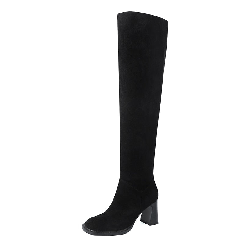 2023 Women Leather Boots Newgew