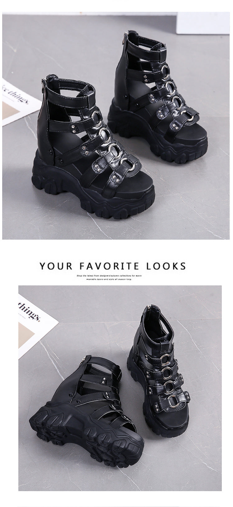 Platform Ladies Sandals Newgew