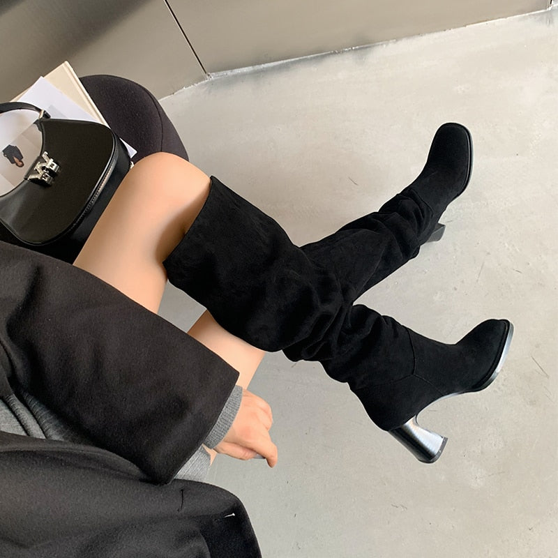 2023 Women Leather Boots Newgew