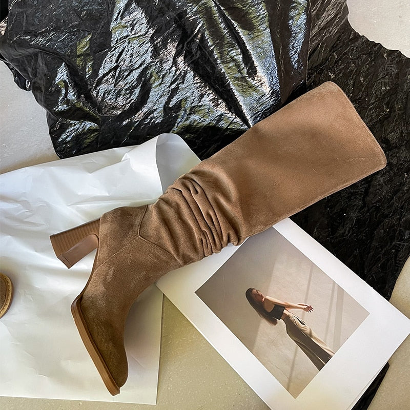 2023 Women Leather Boots Newgew