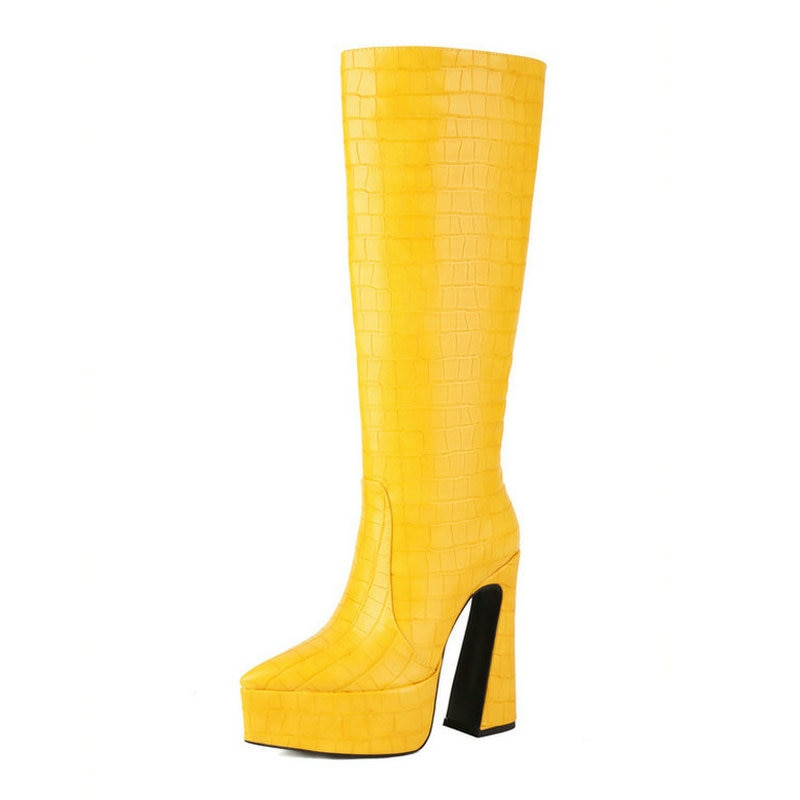 Women Knee High Boots Newgew