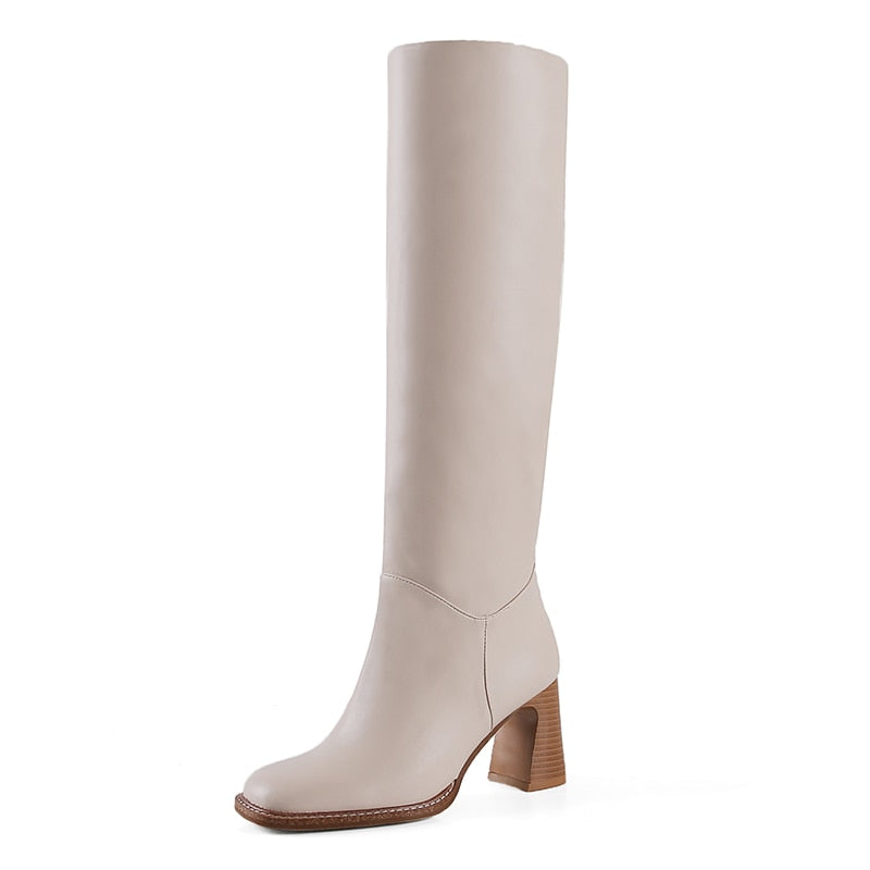 2023 Women Leather Boots Newgew