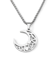 One Piece Couple Moon Star Chain Necklaces Newgew