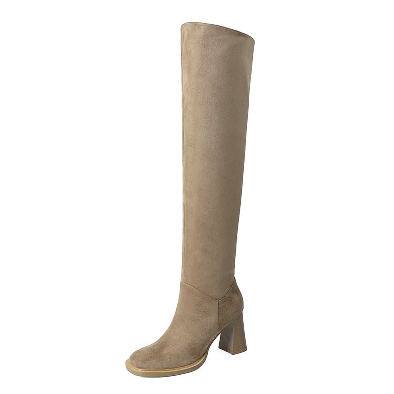 2023 Women Leather Boots Newgew