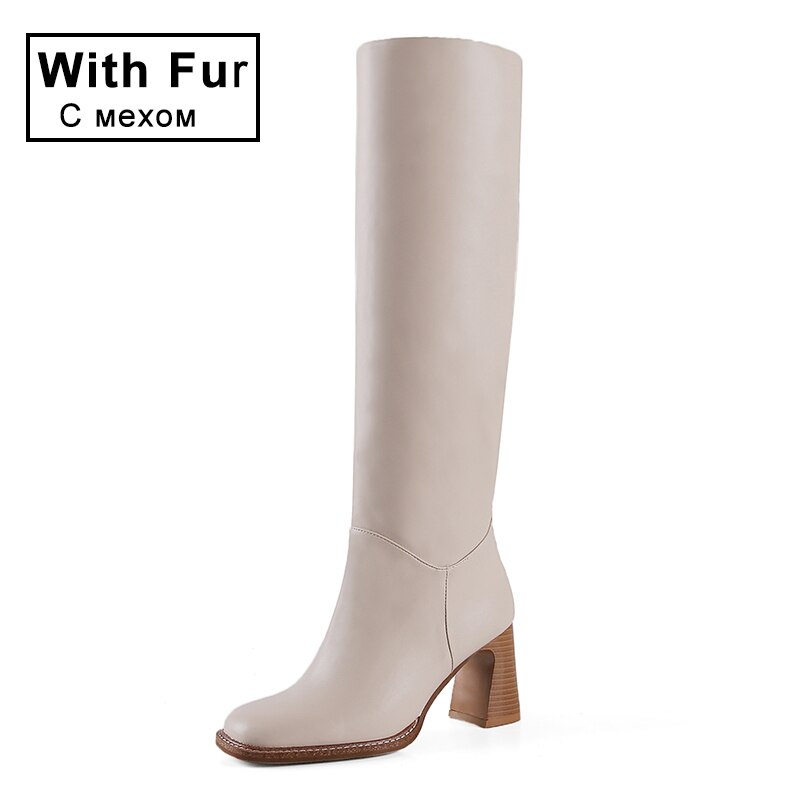 2023 Women Leather Boots Newgew