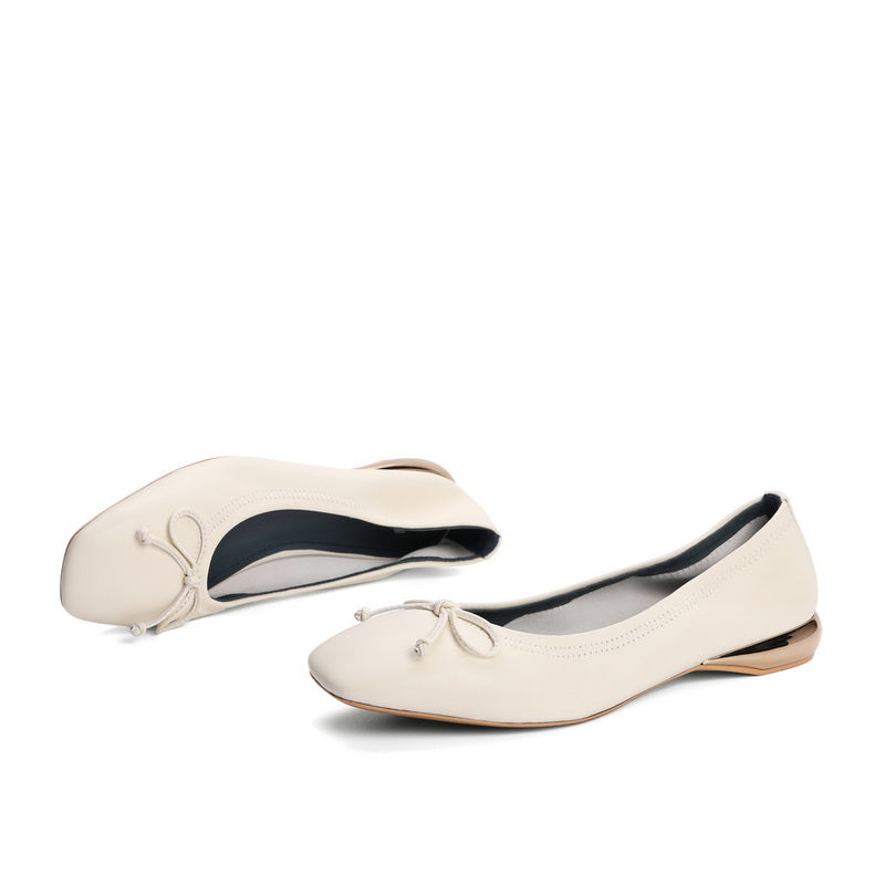 Temperament Sheepskin Ballet Flats BL01