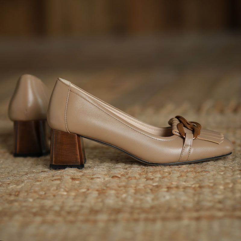 Nastya Low Heel Loafers Newgew