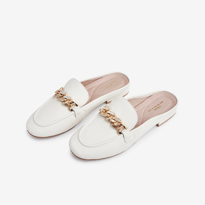 Square Heel Mules Newgew