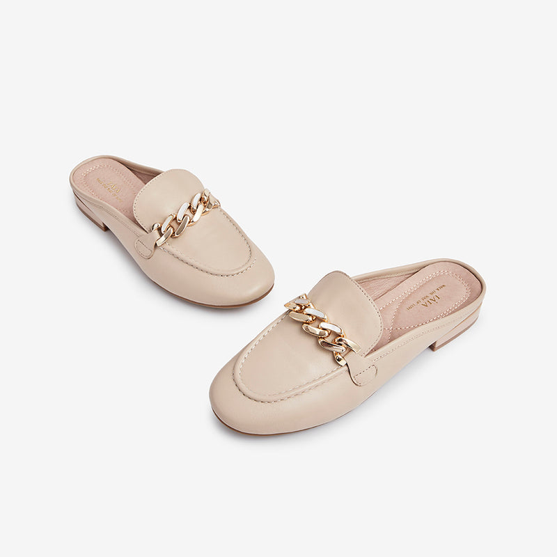 Square Heel Mules Newgew