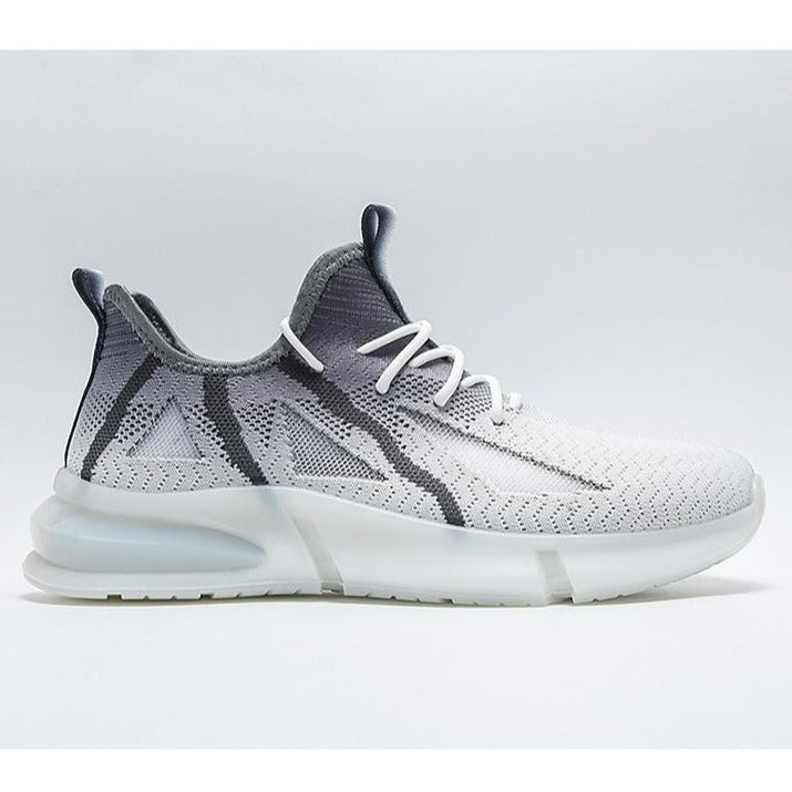 Lace-up Front Knit Running Shoes Newgew