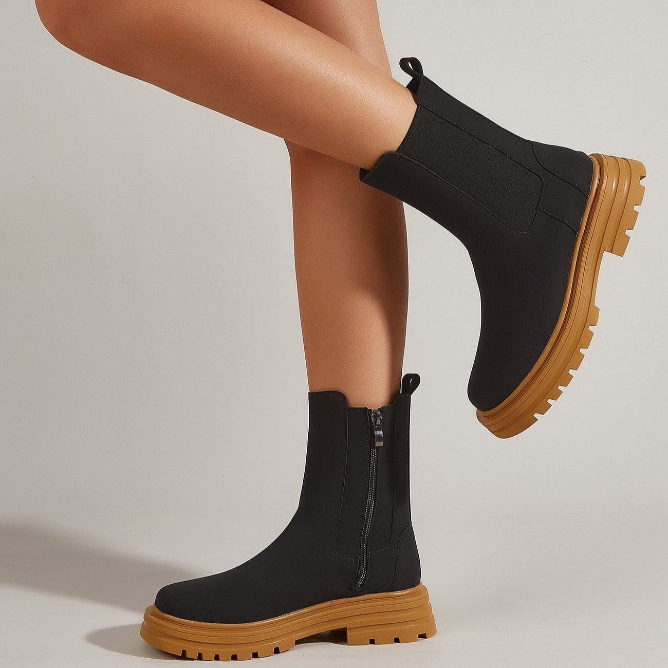 Side Zip Chelsea Boots Newgew