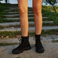 Sport Lace Up Boots Newgew