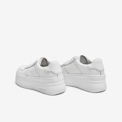 Minimalist Front Lace-up Casual Sneakers Newgew