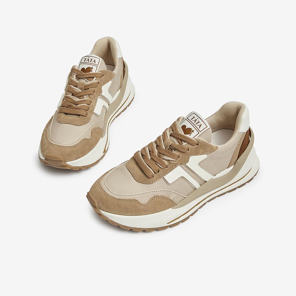 Front Lace-up Retro Sneakers Newgew