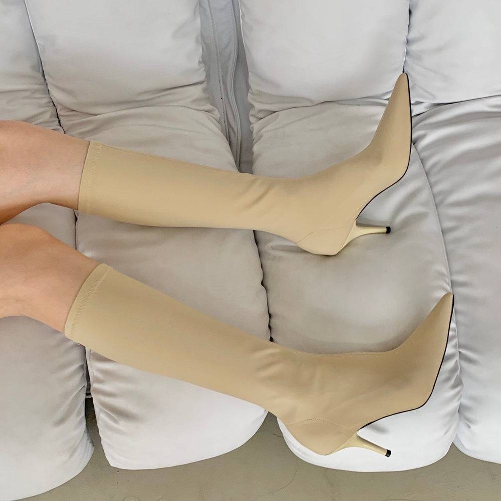 Pointed Toe Stiletto Boots Newgew