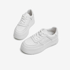 Minimalist Front Lace-up Casual Sneakers Newgew