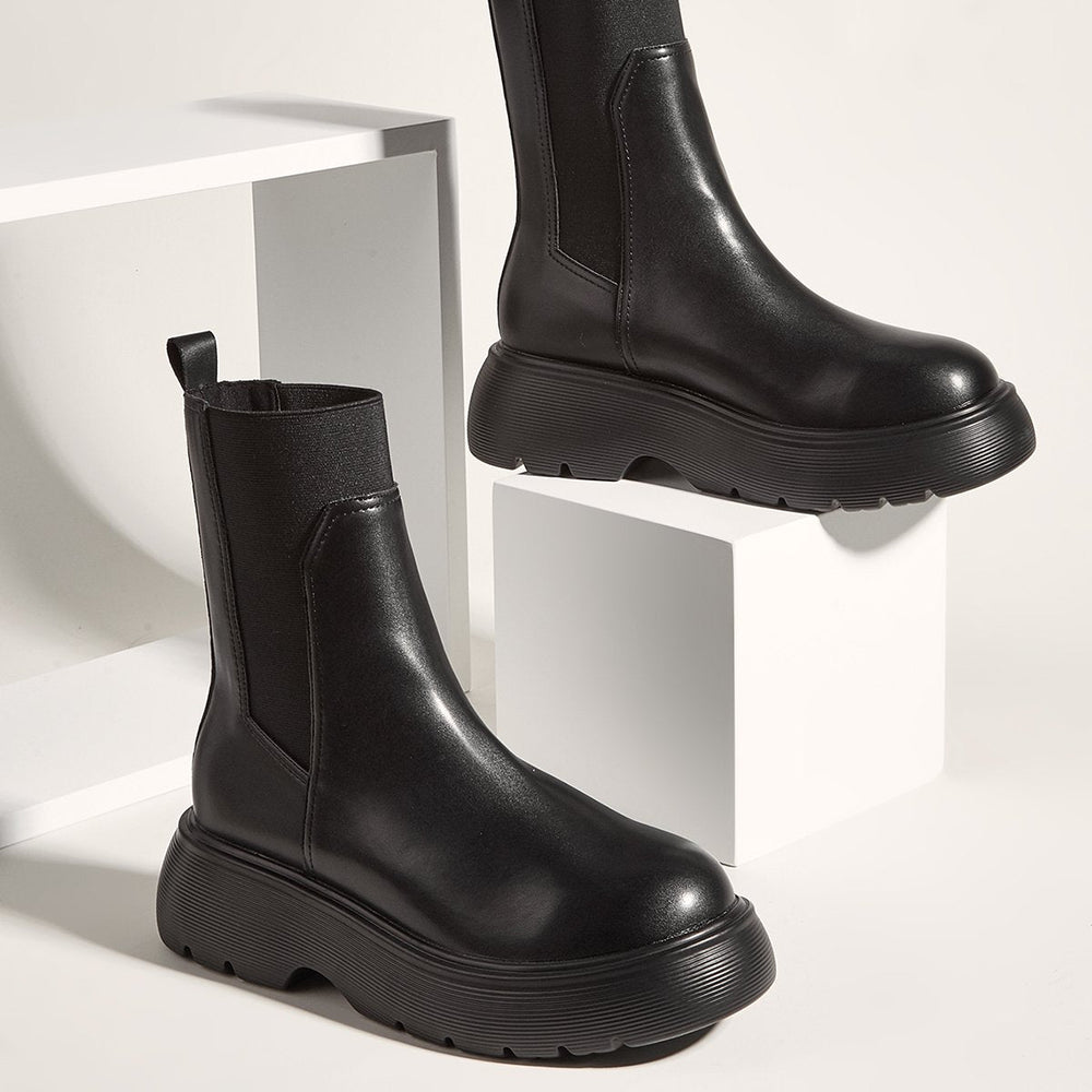 Thick-soled British Style Martin Boots Newgew