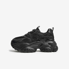 Front Lace-up Thick-soled Sneakers Newgew