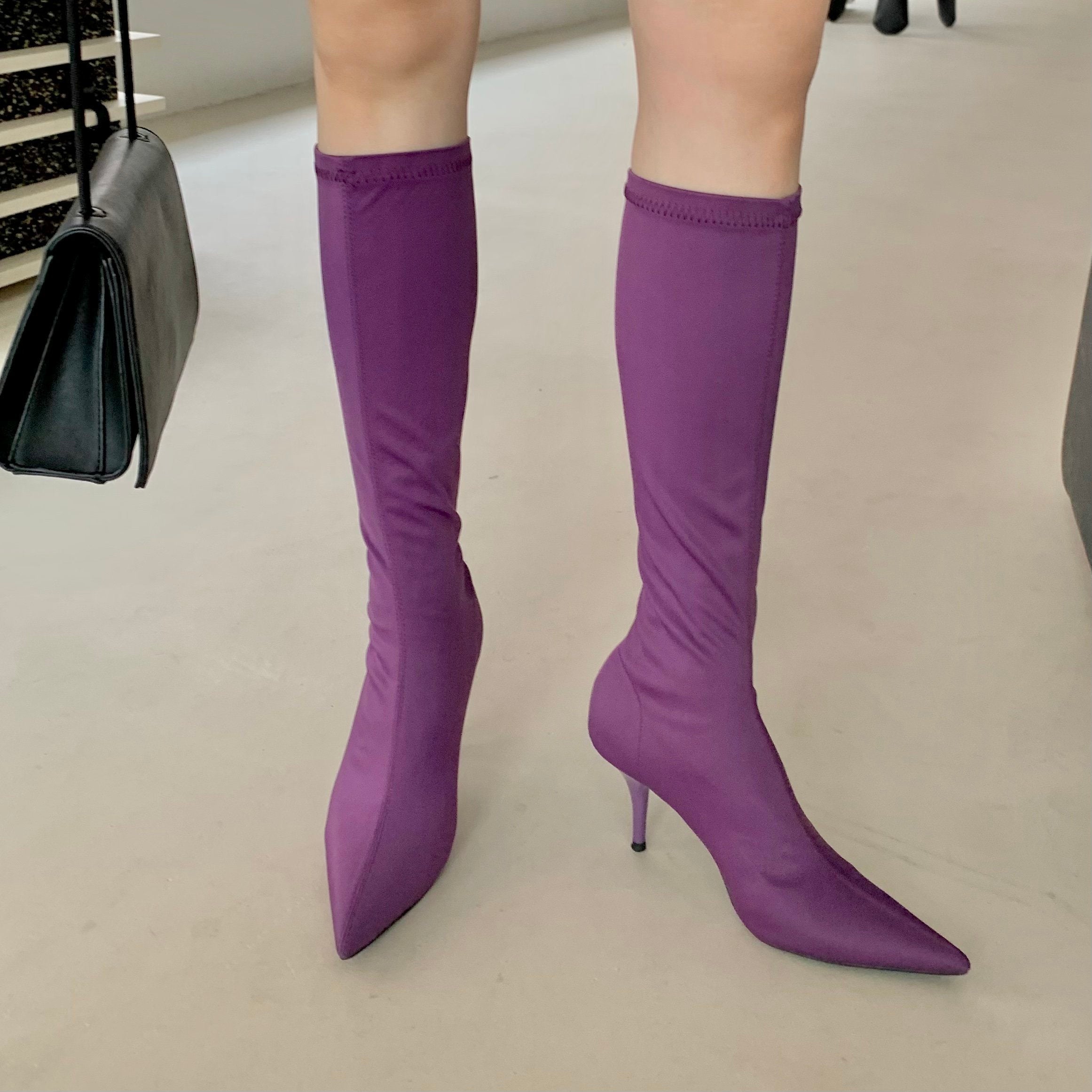 Pointed Toe Stiletto Boots Newgew