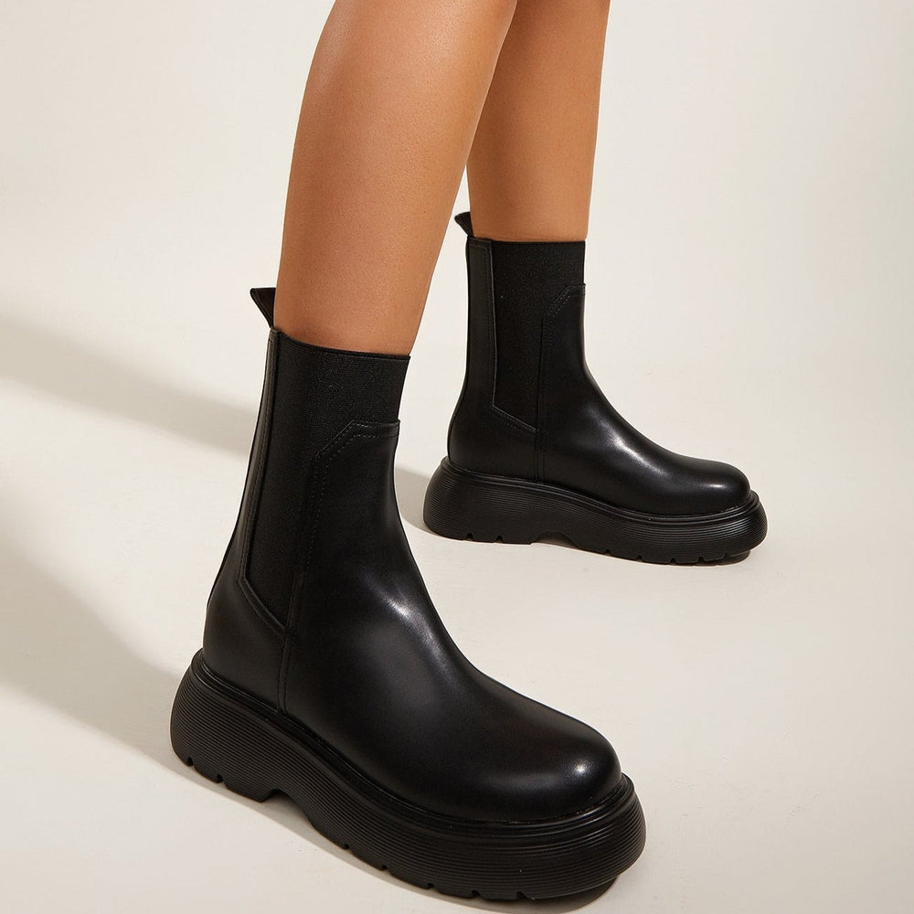 Thick-soled British Style Martin Boots Newgew