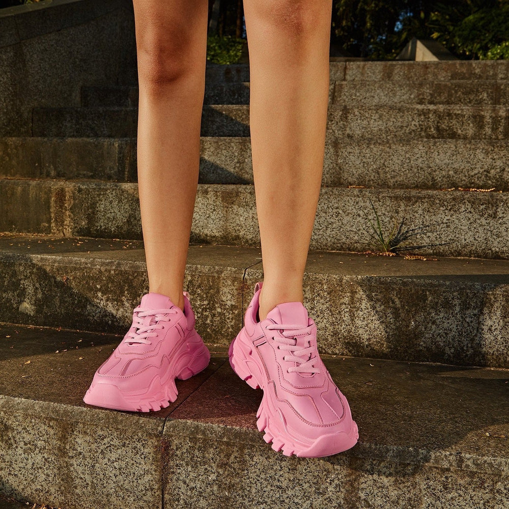 Solid Minimalist Sneakers Newgewb