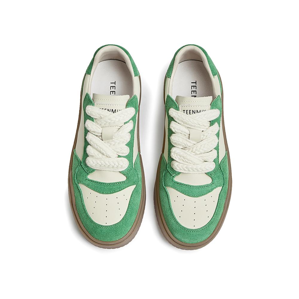Minimalist Color Block Casual Sneakers Newgew