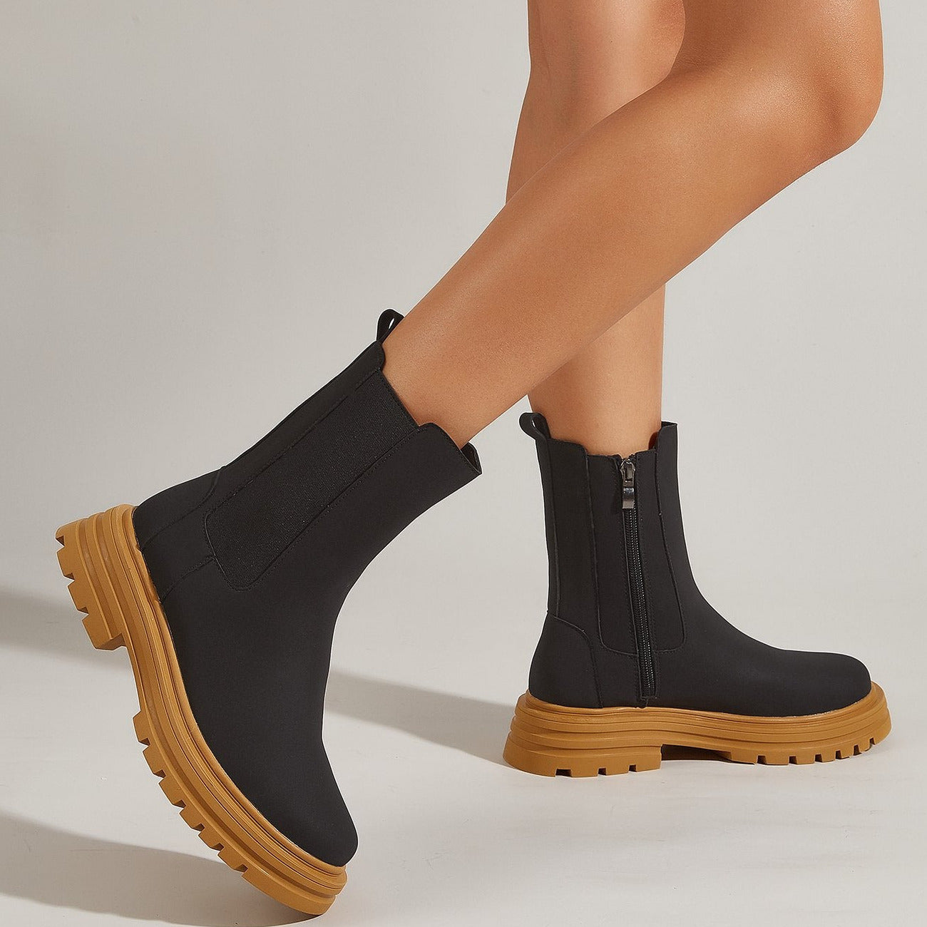 Side Zip Chelsea Boots Newgew