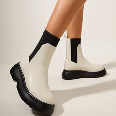 Thick-soled British Style Martin Boots Newgew