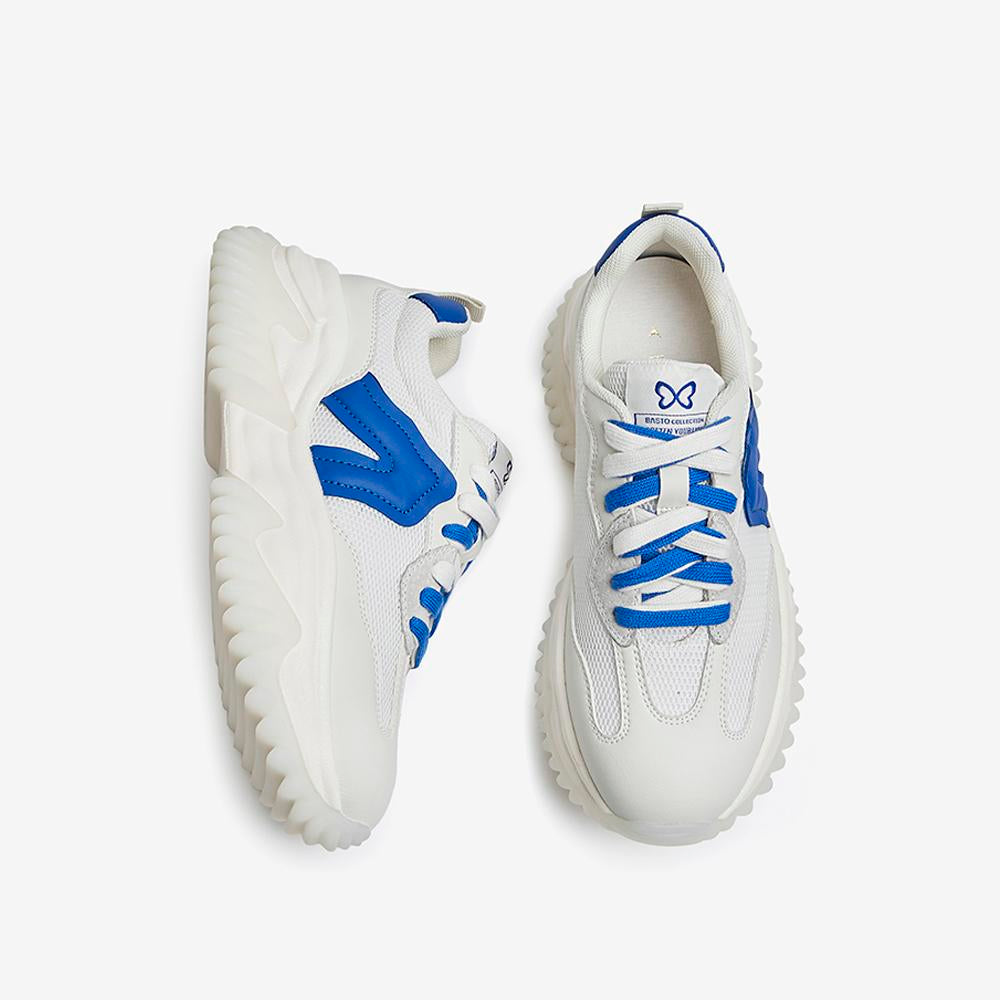 Front Lace-up Platform Sneakers Newgew
