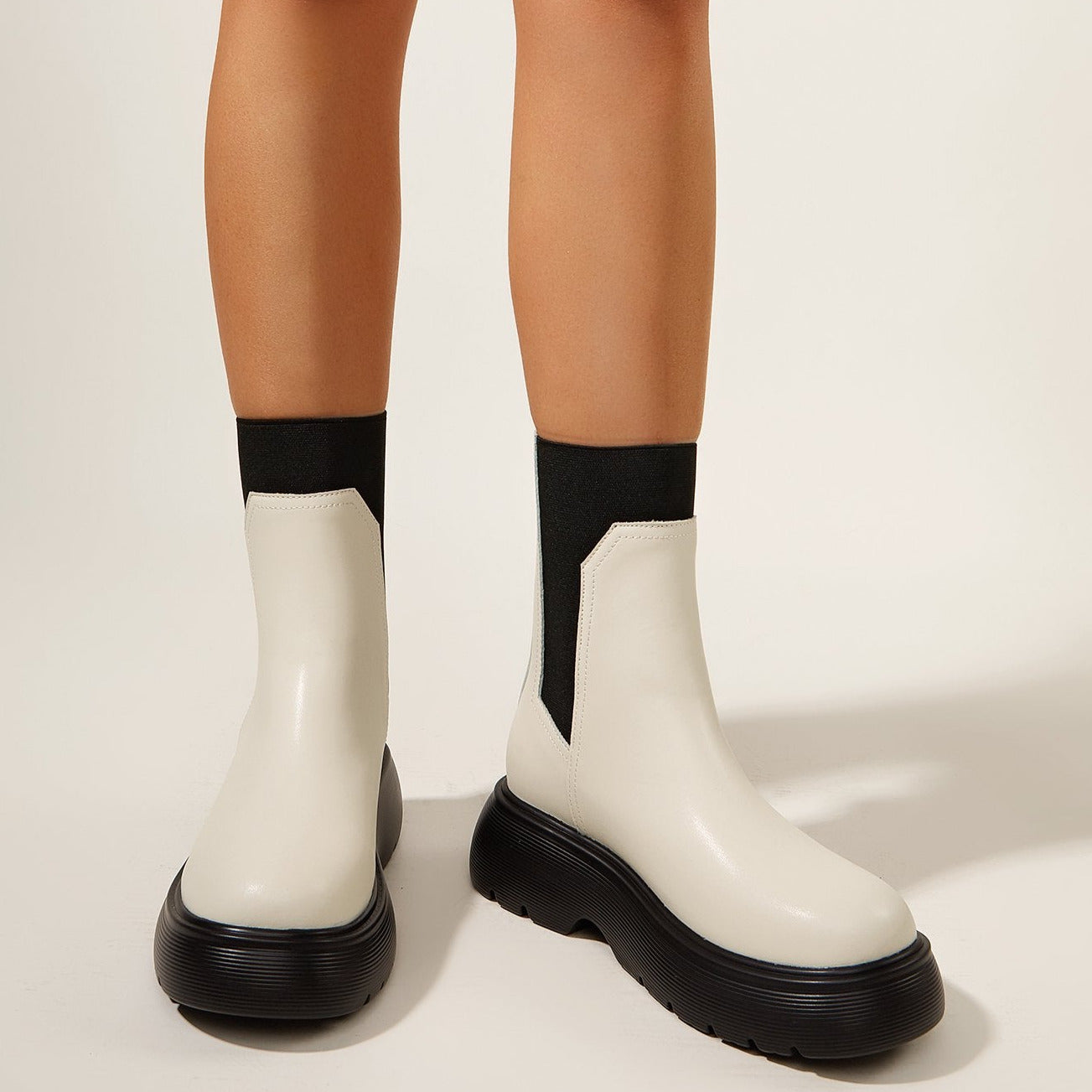 Thick-soled British Style Martin Boots Newgew