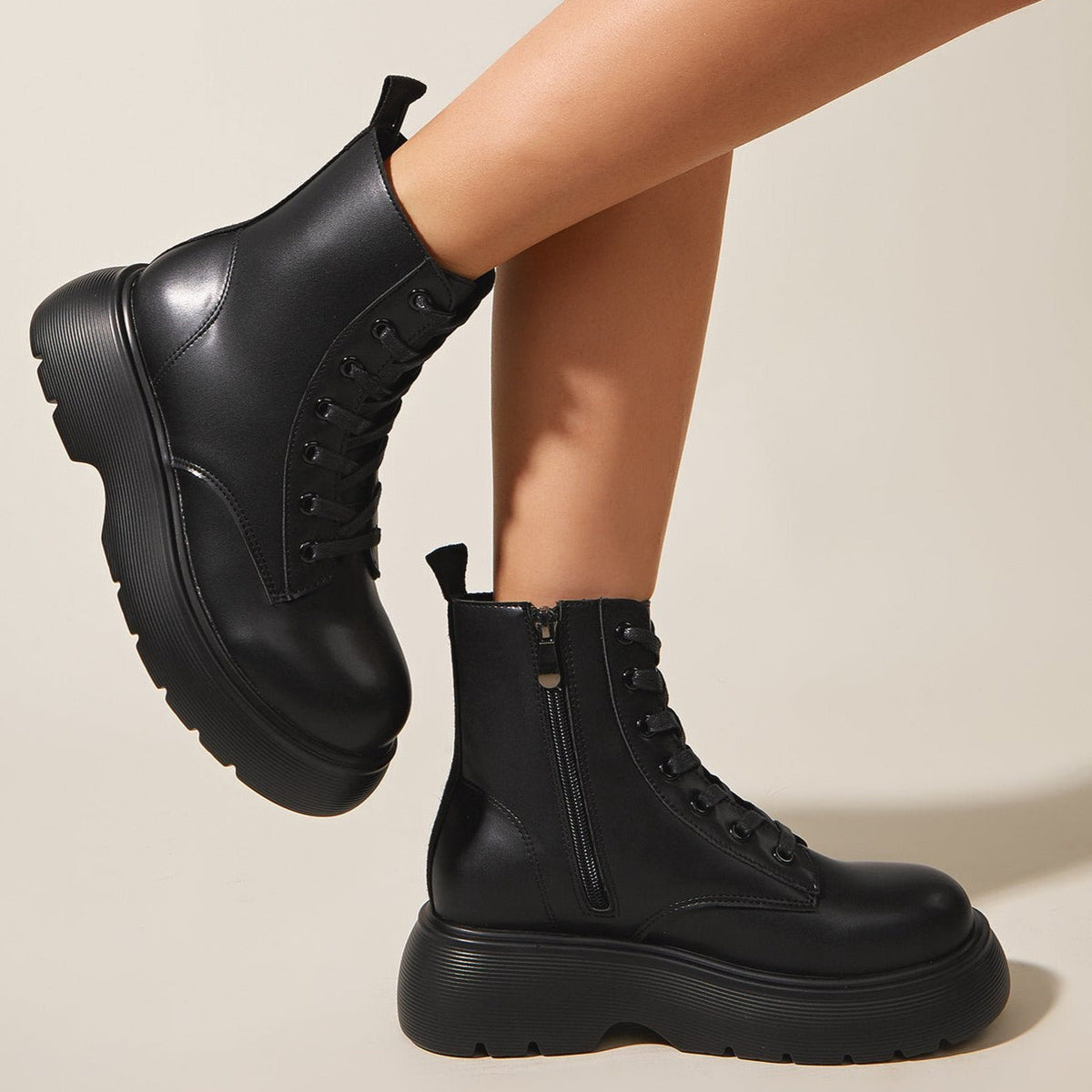 Thick-soled British Style Martin Boots Newgew