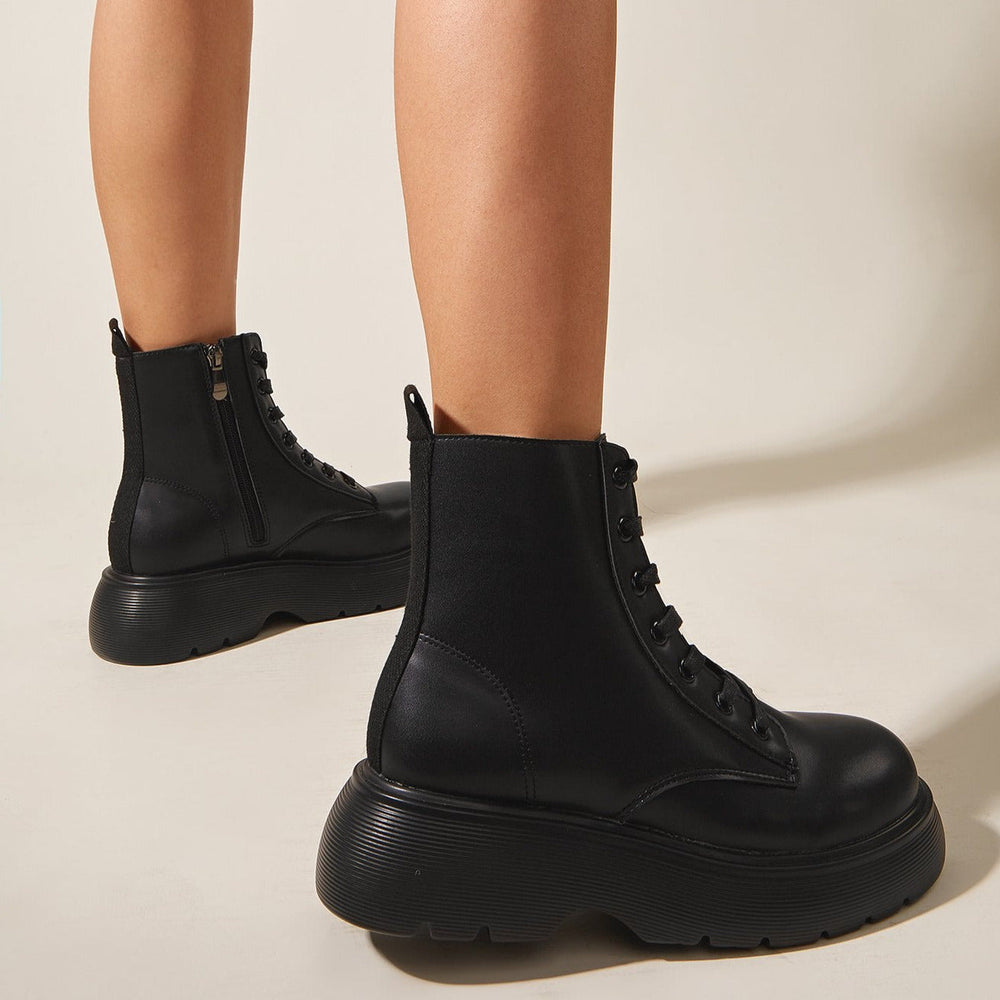 Thick-soled British Style Martin Boots Newgew