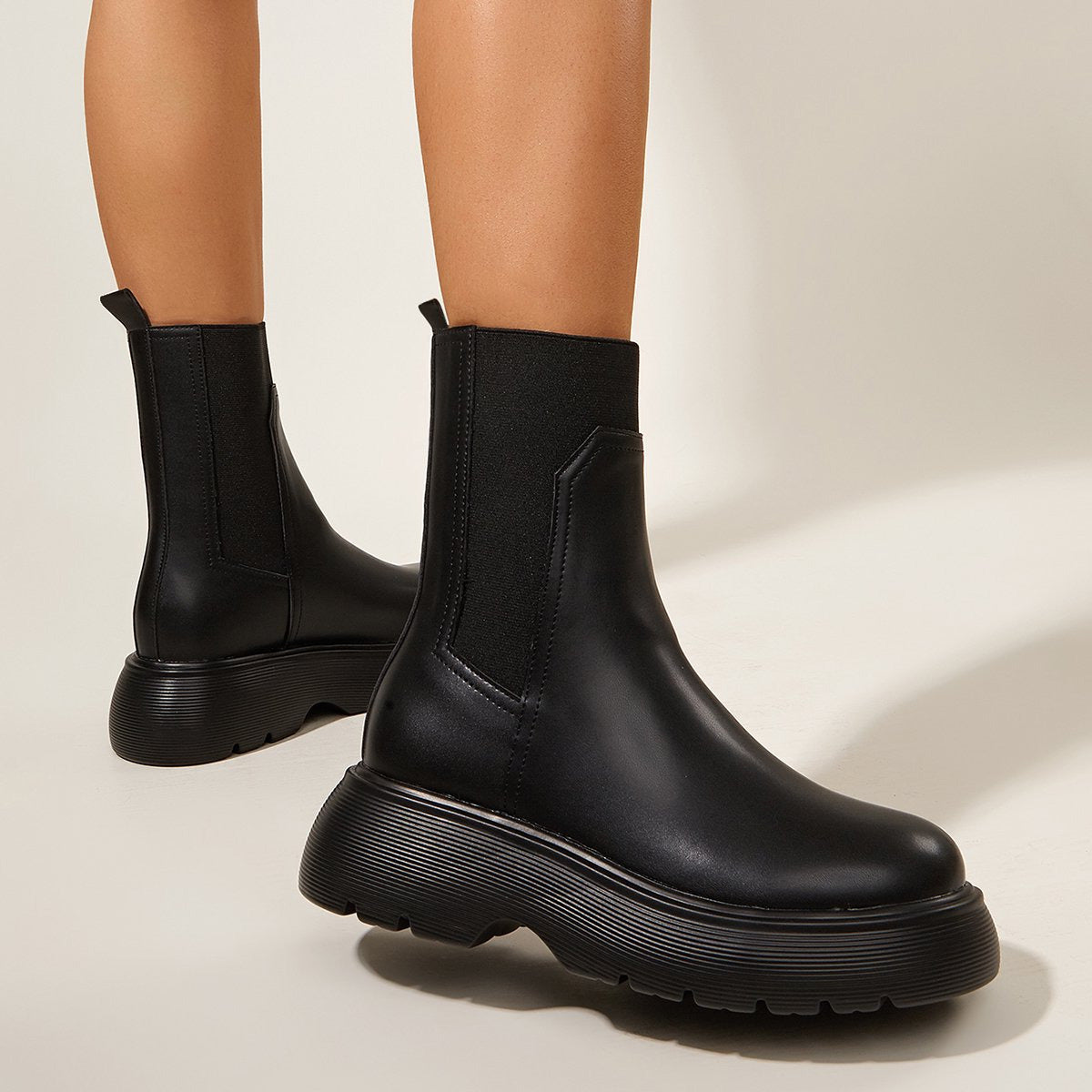 Thick-soled British Style Martin Boots Newgew