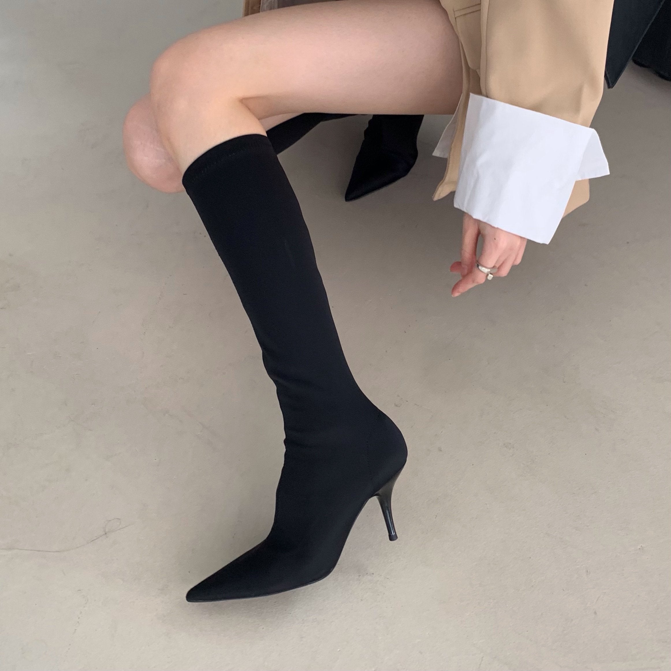 Pointed Toe Stiletto Boots Newgew