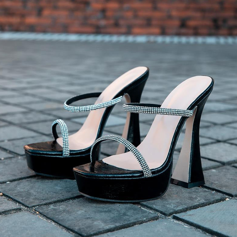 Minimalist Waterproof Platform Sandals Newgew