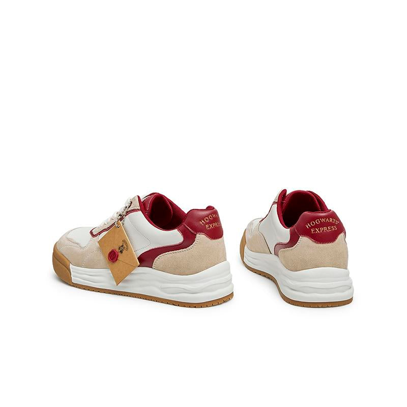 Front Lace-up Clashing Casual Sneakers Newgew