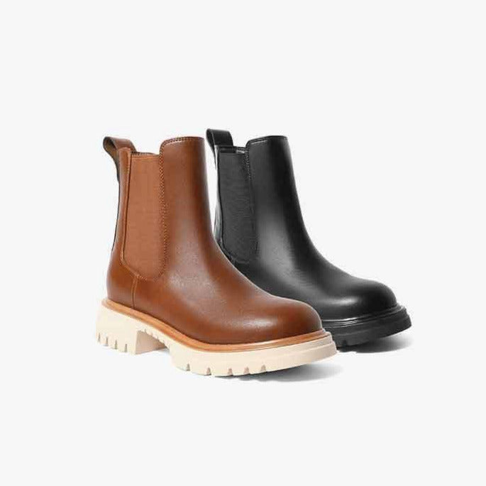 Minimalist Slip-On Chelsea Boots Newgew