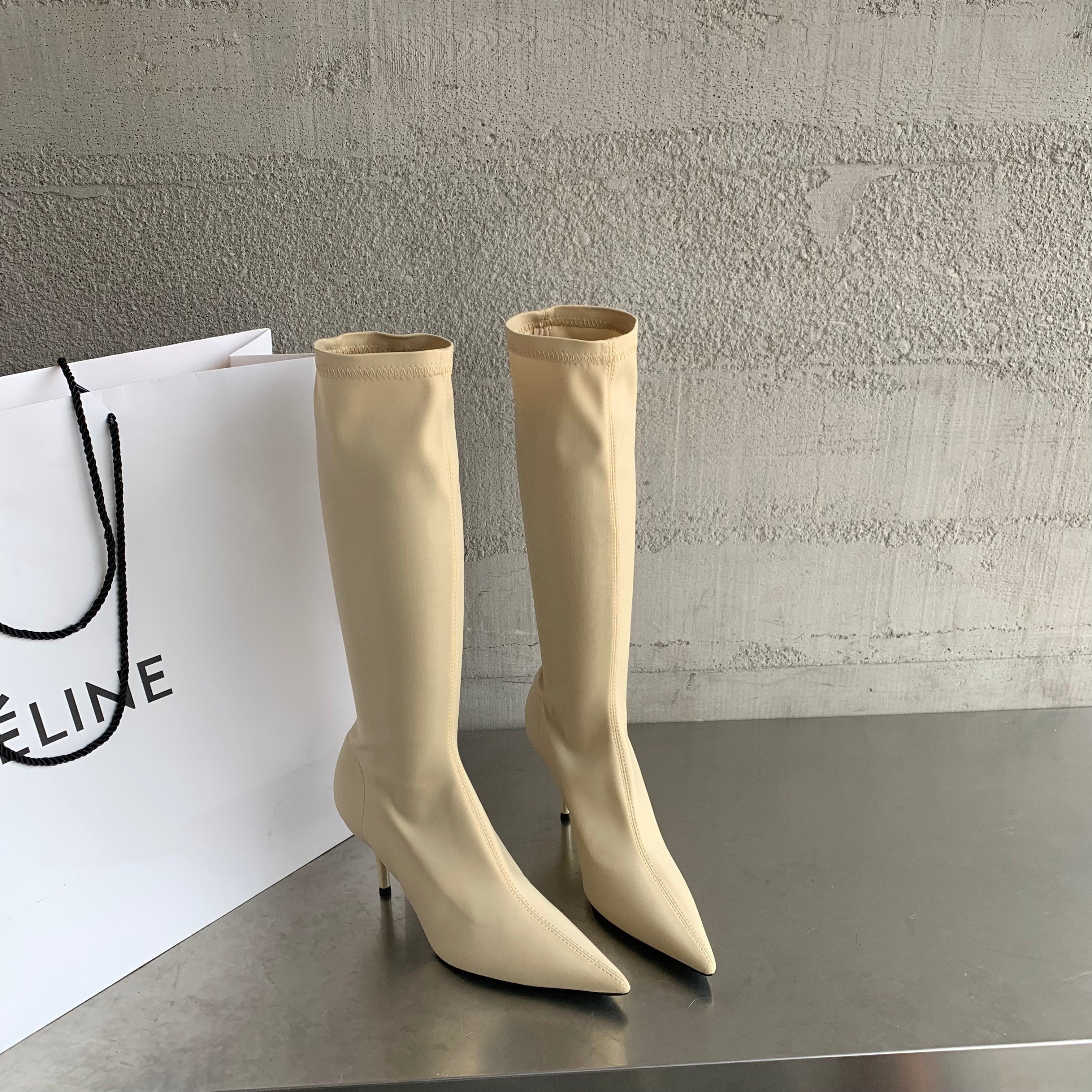Pointed Toe Stiletto Boots Newgew