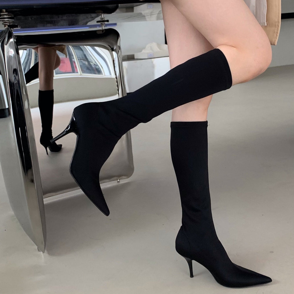 Pointed Toe Stiletto Boots Newgew