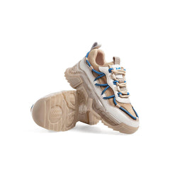 Color Block Platform Sneakers Newgew