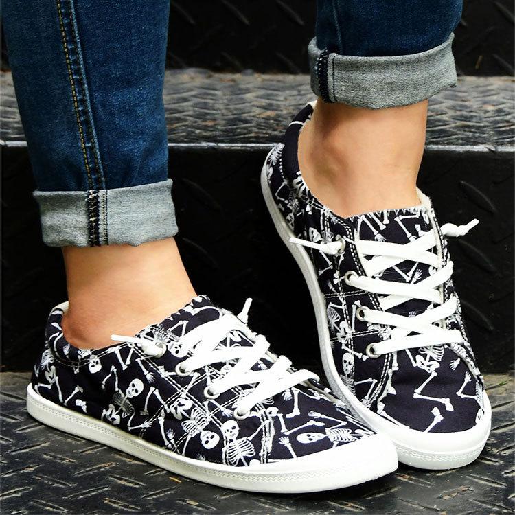 Newbell Halloween Pumpkin Casual Sneakers Newgew