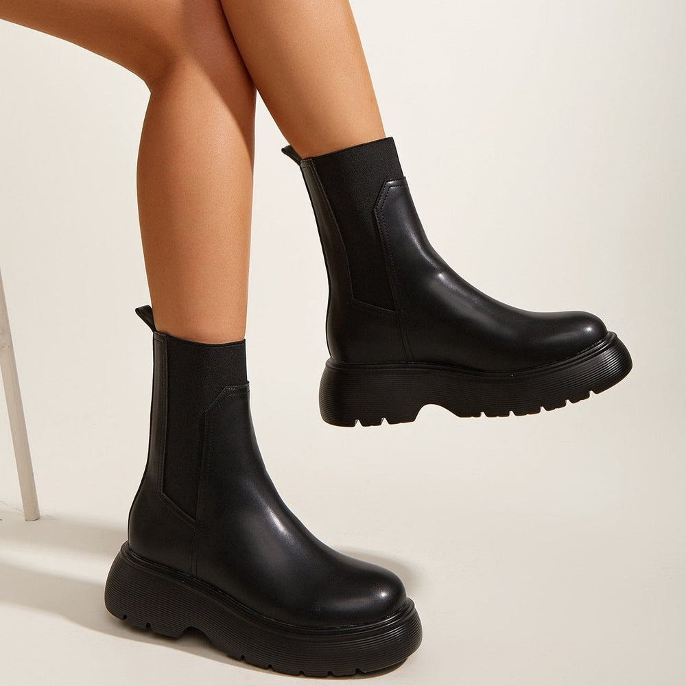 Thick-soled British Style Martin Boots Newgew