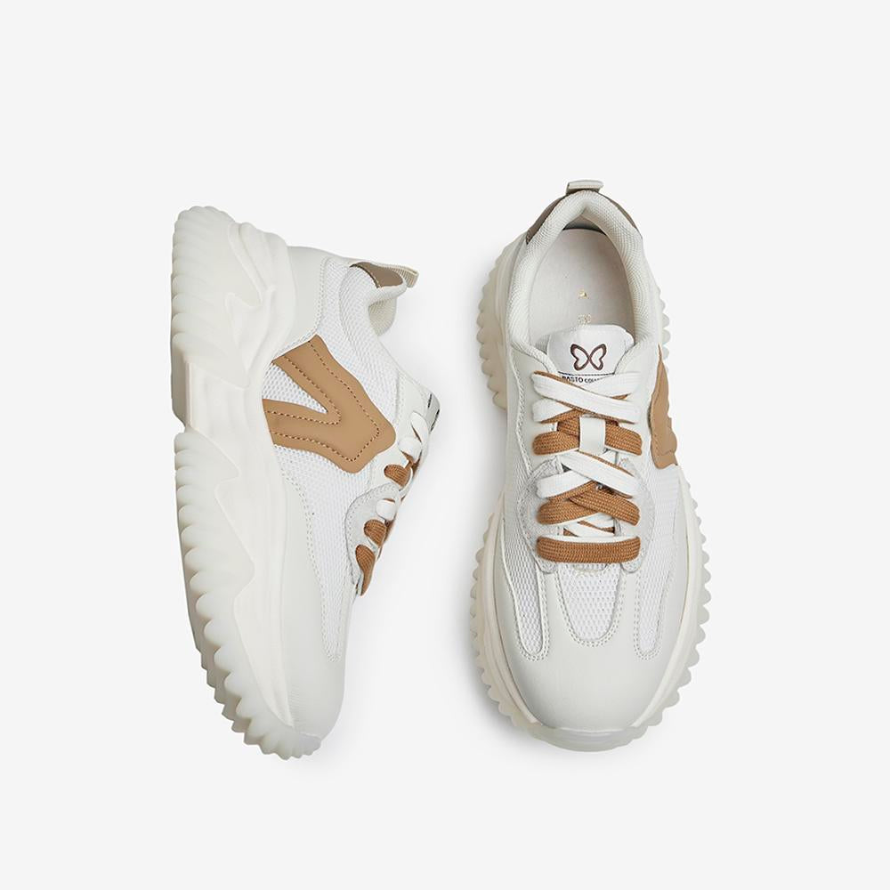 Front Lace-up Platform Sneakers Newgew