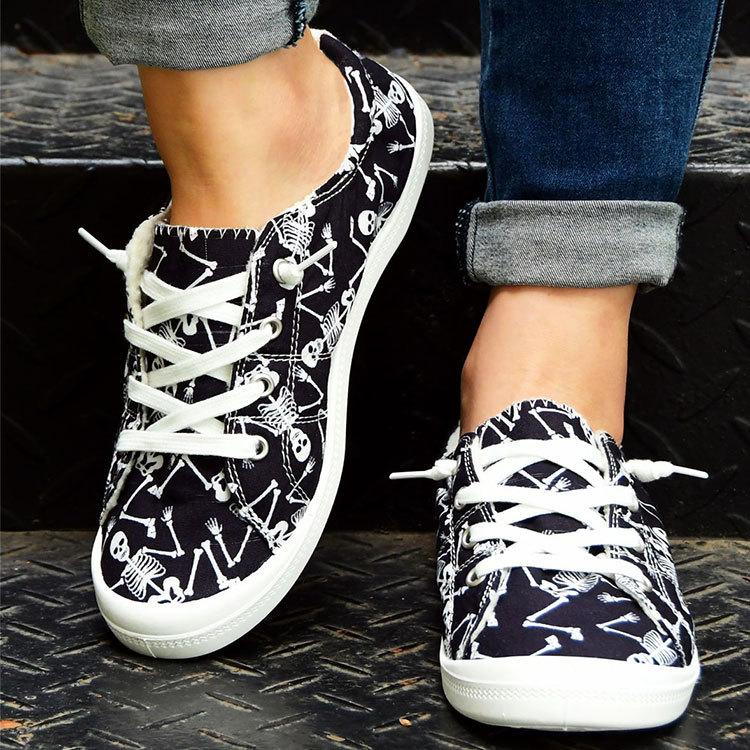Newbell Halloween Pumpkin Casual Sneakers Newgew