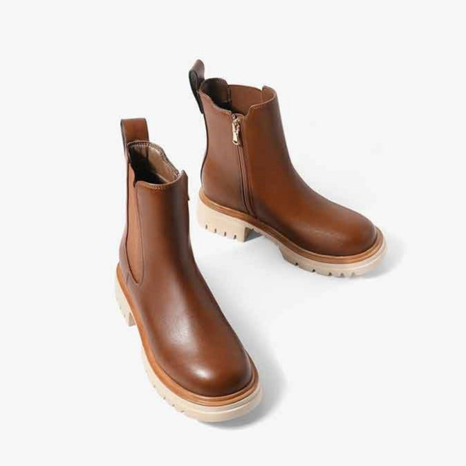 Minimalist Slip-On Chelsea Boots Newgew
